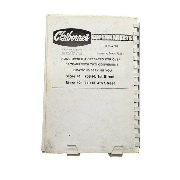 Vintage 1980's Lamesa Texas Our Favorite Recipes The First Assembly Of God - Picture 2 of 3